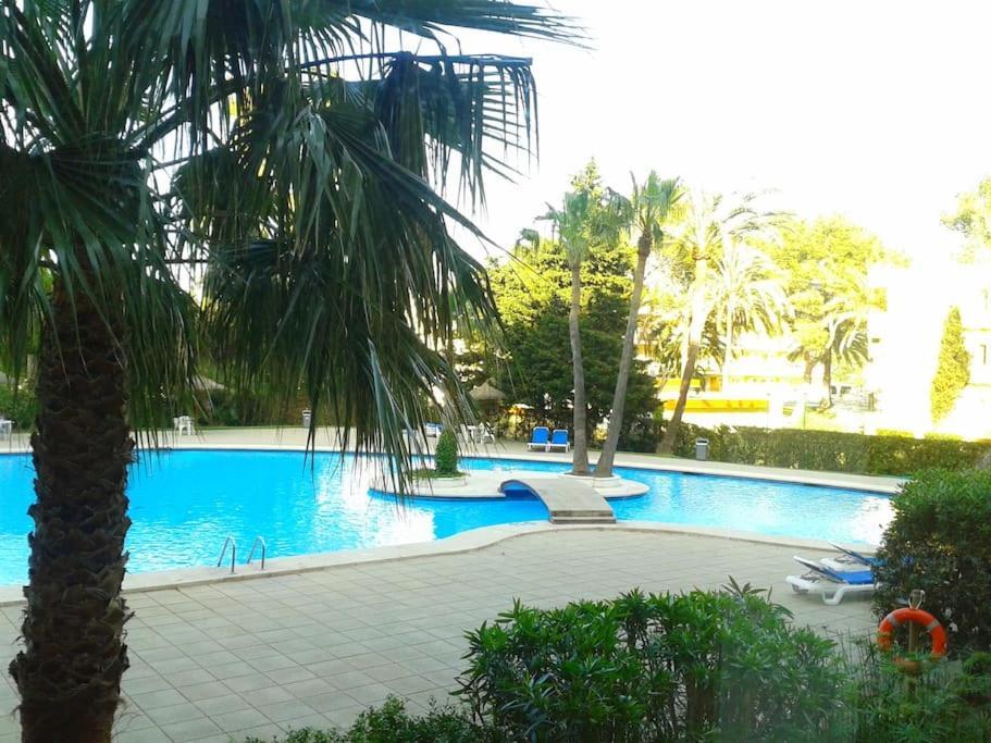 Piso Moderno Con Piscina Siesta 2 Apartment Port de Alcudia  Bagian luar foto