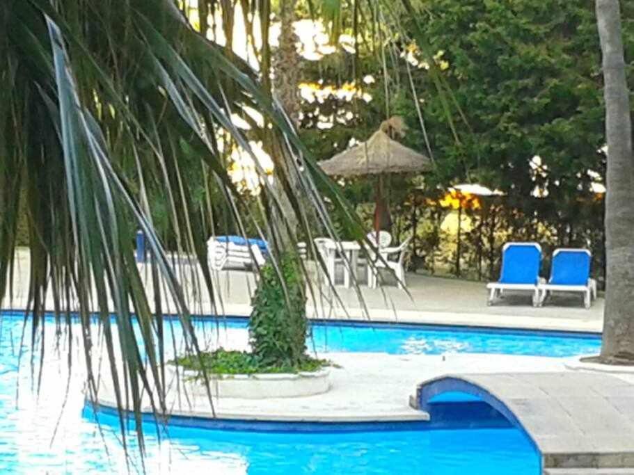 Piso Moderno Con Piscina Siesta 2 Apartment Port de Alcudia  Bagian luar foto